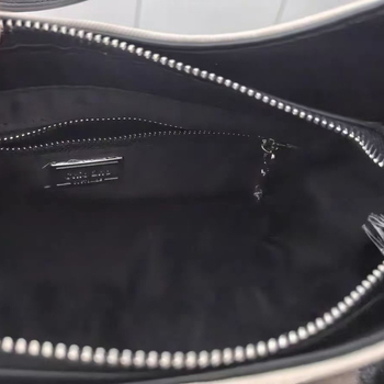 Ciho Knd Tote torba – europsko-američki retro stil, pravokutnog oblika, zatvaranje na zip, poliester podstava, skrivena džep s zipom