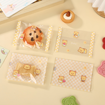 Pungă pentru ambalarea biscuiților - design cu fulgi de zăpadă mat, sigilare termică, material compozit, personalizabil