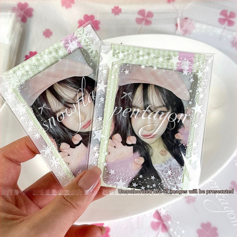 Samolepovacia darčeková taška s motívom hviezdy a snehovej vločky, Fruit smoothie, univerzálne balenie, dĺžka uzávierky 1–1,5 cm