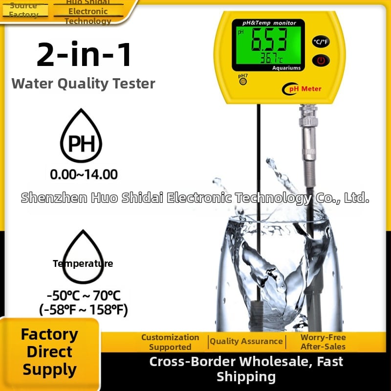 Era PH991 Viacparametrický analytor kvality vody – meranie pH a teploty, rozsah pH 0.00–14.00, presnosť 0.01, rozlíšenie 0.01°C, napájanie DC 6V