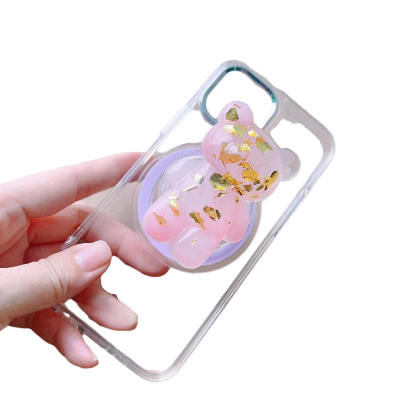 Weiqing Basket Suport de birou pentru telefon din rășină epoxidică, stil IP, personalizare disponibilă