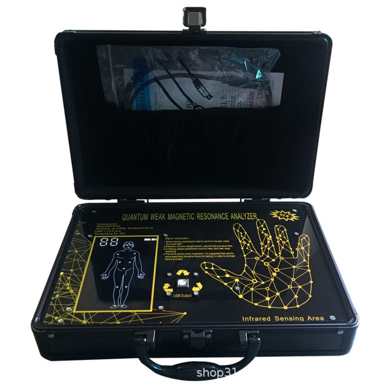 Αναλυτής υγείας υποκλινικού επιπέδου με κβαντικό ανιχνευτή αδύναμου μαγνητισμού — Μοντέλο QA6, Ακρίβεια >93%, Κατάλληλο για ηλικιωμένους, παιδιά και ενήλικες