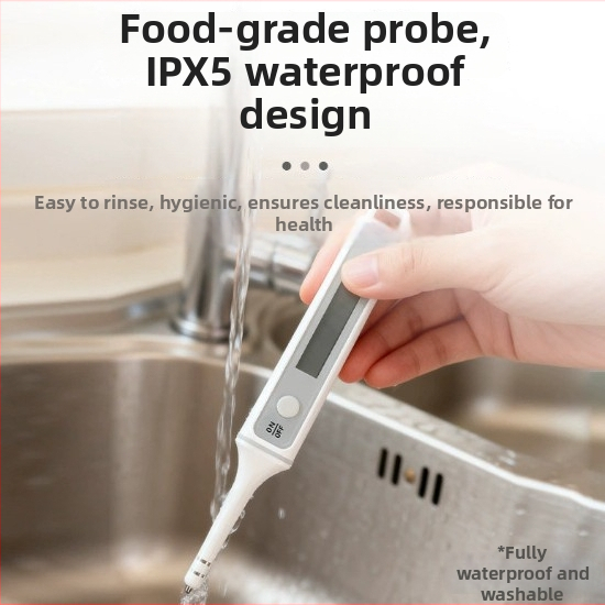 Solinometer pre potraviny a akvakultúru, vysoko presný elektronický merací prístroj na slanosť morskej vody CX4010, rozsah 0–5% a 0–10%, rozlíšenie 0,01%, napájanie cez nabíjanie