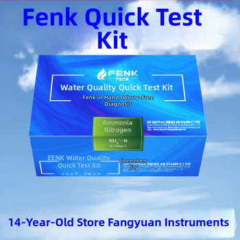 Testovacia súprava na amoniakový dusík vo vode – Fink FK-YLZ, rozsah 0–100