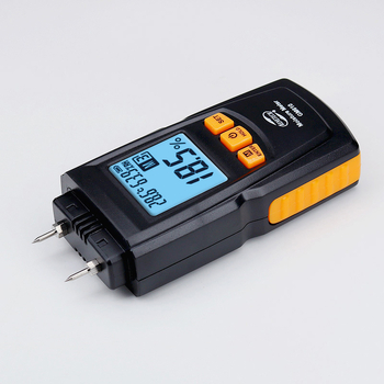 GM610 Μετρητής Υγρασίας Ξύλου με Ψηφιακή Οθόνη – Ακρίβεια 1%, Ανάλυση 0,5%, Τροφοδοσία 3V, Μετρά την υγρασία του ξύλου