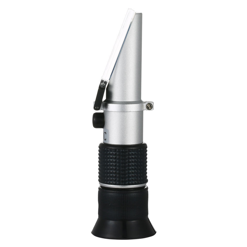 Φορητός refractometer ζάχαρης, εύρος μέτρησης 0–90%, μοντέλο THE01505B, οπτικό refractometer, ακρίβεια 1