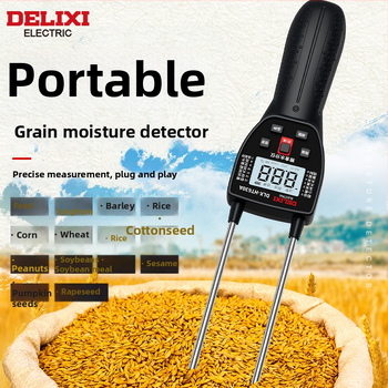 Delixi DLX-HT630A vlhkomer na zrno pre pšenicu, ryžu, kukuricu a sóju – rozsah 7,5–55%, rozlíšenie 0,1%
