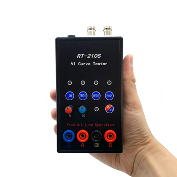 210S VI görbe teszter, kétcsatornás analóg jellemző-analizátor, hibafelderítés nyomtatott áramkörökön