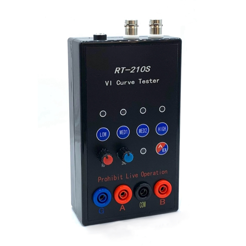 210S VI görbe teszter, kétcsatornás analóg jellemző-analizátor, hibafelderítés nyomtatott áramkörökön