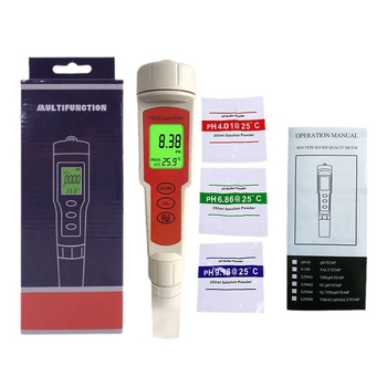 EC-9908 Prijenosni analizator kvalitete vode: EC 0-9999, pH 0-14, TDS 0-9999; Točnost 0.01; Napajanje: 1.5V×4