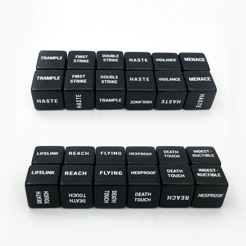 Akrilne kocke za društvene igre s pravokutnim kutem; mogućnost prilagodbe; pogodne za šah i karte.