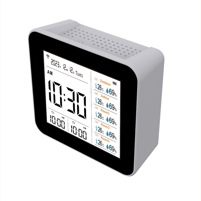 ZN-2C012: Tuya WiFi 13-σε-1 μετρητής CO2 και ποιότητας αέρα με ασύρματο 433 MHz, WiFi; εύρος CO2 400–6000 ppm, ακρίβεια 50 ppm, τάση 3.7 V