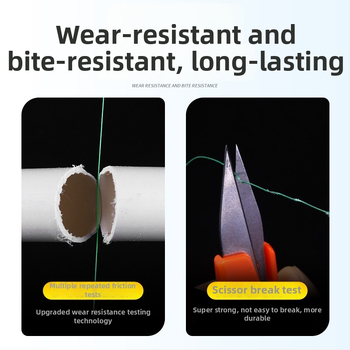 Sada rybárskeho rigu s dvojitými háčikmi – hlavná línia, silný ťah