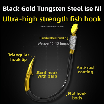 Sada rybárskeho rigu s dvojitými háčikmi – hlavná línia, silný ťah