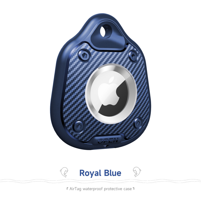 Vízálló Airtag védőtok Apple AirTag-hez – TPU anyag, Haitun modell, injektálással gyártott, háromszoros védelem