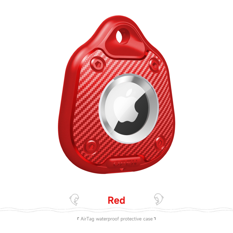 Vízálló Airtag védőtok Apple AirTag-hez – TPU anyag, Haitun modell, injektálással gyártott, háromszoros védelem