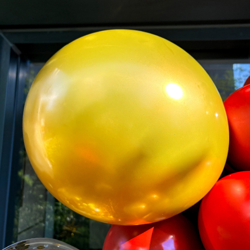 Polu-arka balona za otvorenje događaja, baloni od prirodnog lateksa, zaobljen oblik, bez logotipa