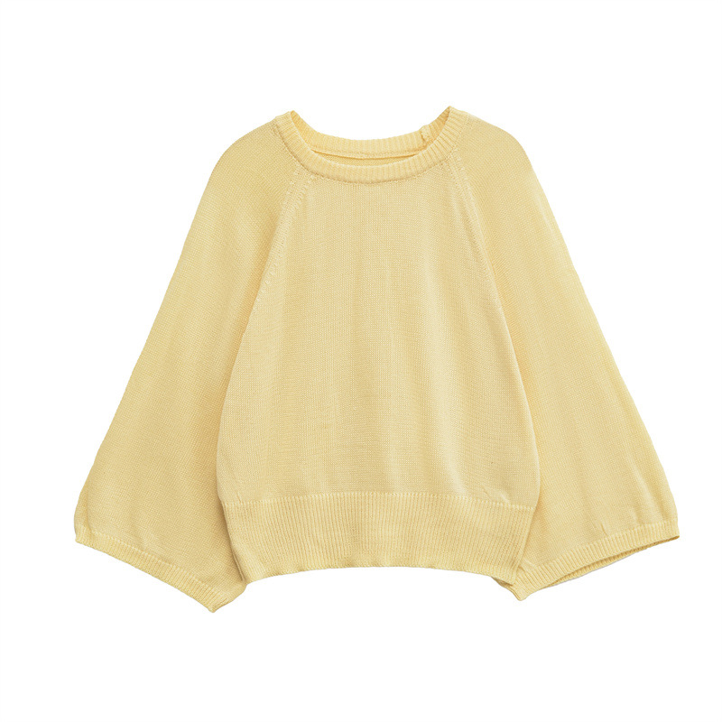 Sviter – pulover stil, street hipster, poliester, dugi rukavi, ljeto 2025