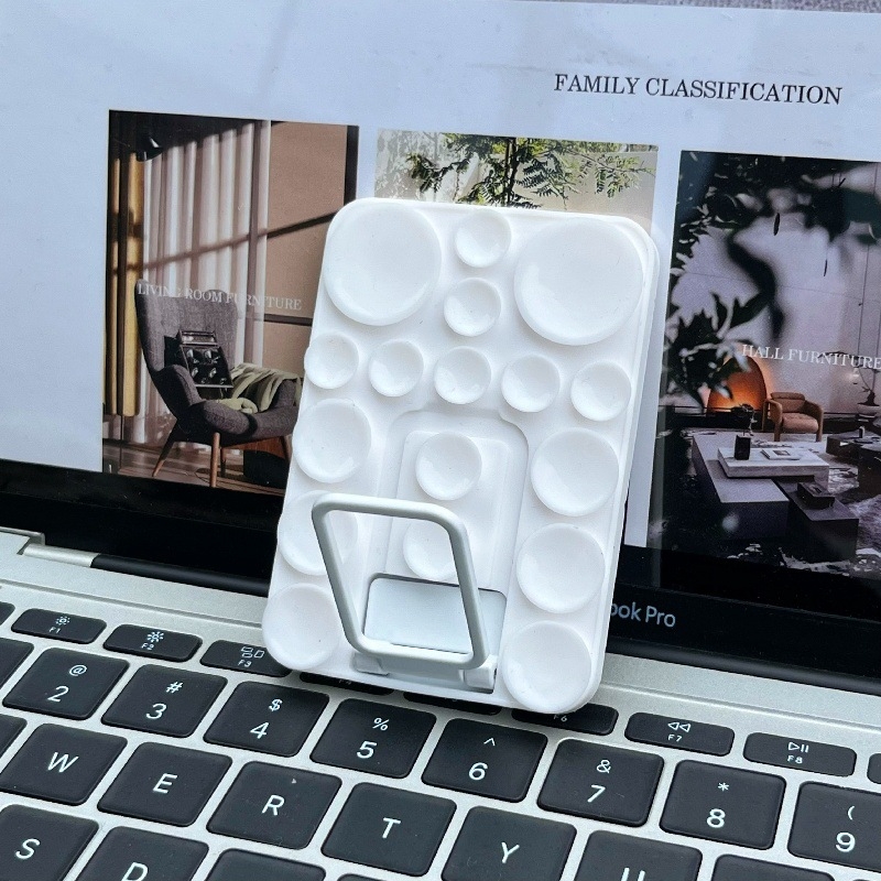 Suport de birou din silicon cu ventuză pentru telefon – universal, material silicon, suport telefon, suport birou