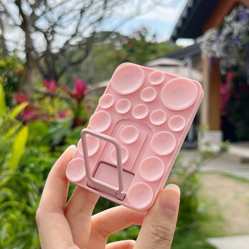 Suport de birou din silicon cu ventuză pentru telefon – universal, material silicon, suport telefon, suport birou