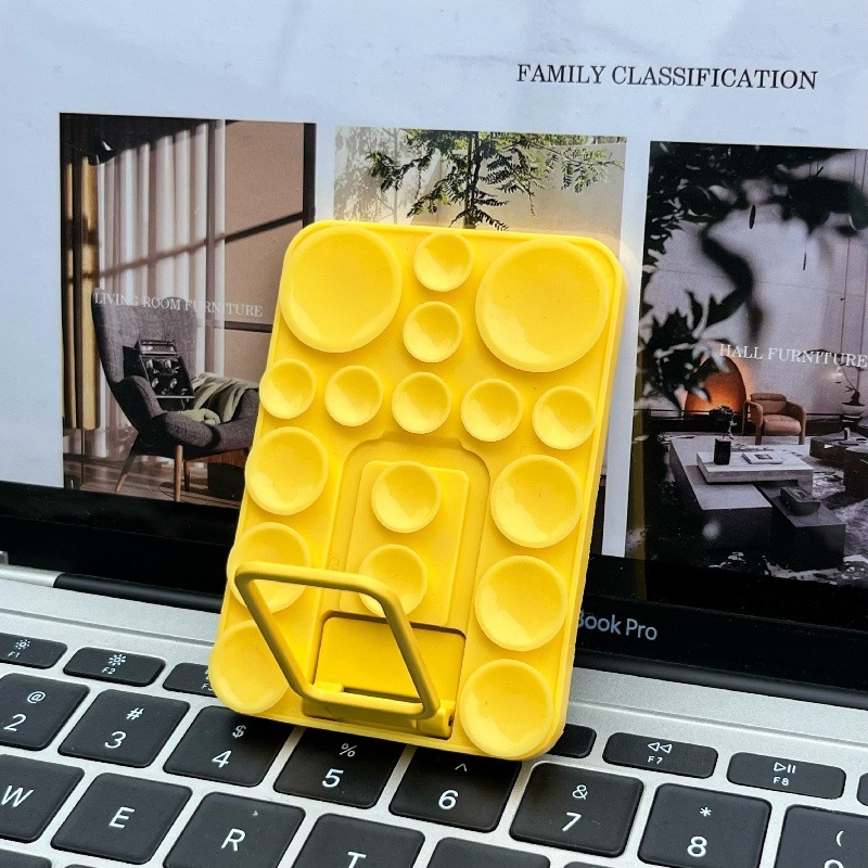 Suport de birou din silicon cu ventuză pentru telefon – universal, material silicon, suport telefon, suport birou