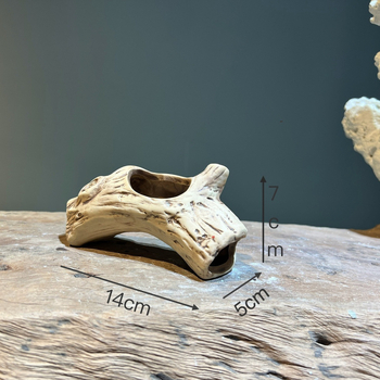 Декор за аквариум от неръждаема стомана, стил скалист пейзаж, естетичен аквариумен пейзажен декор