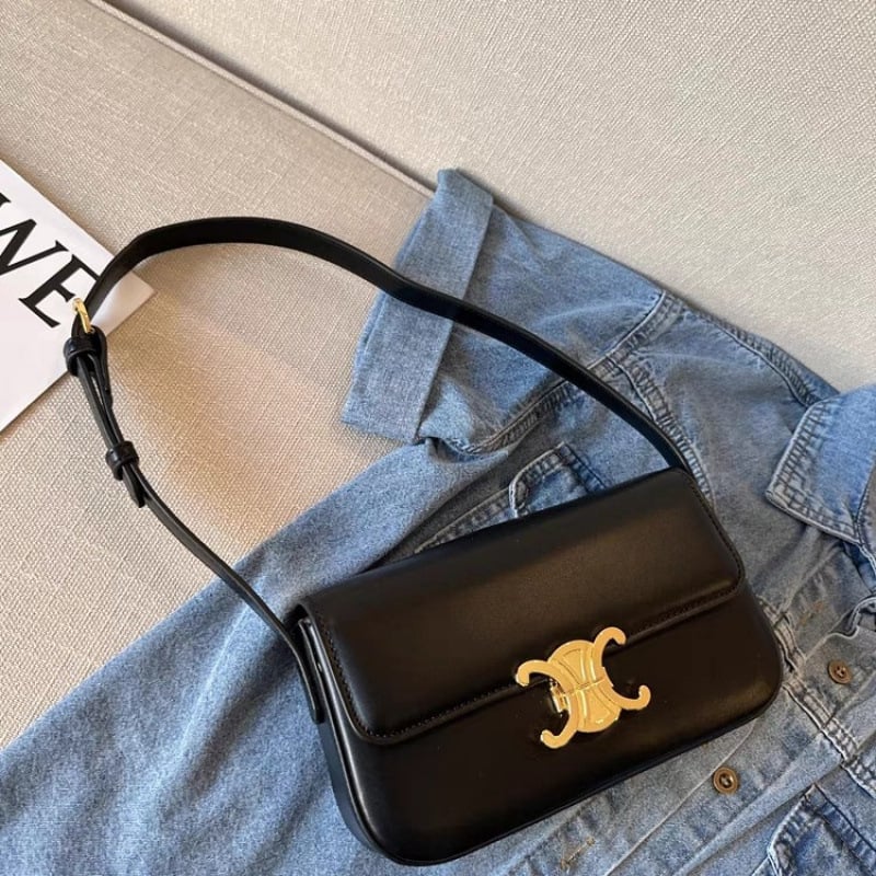 Unisex torba preko ramena s motivom Arc de Triomphe, poliester tijelo, PU podstava, crossbody dizajn