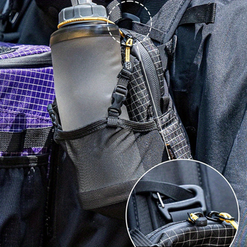 Sportska torbica za struk za telefon – najlon, smanjenje opterećenja, karirani uzorak, za vanjske sportove, unisex
