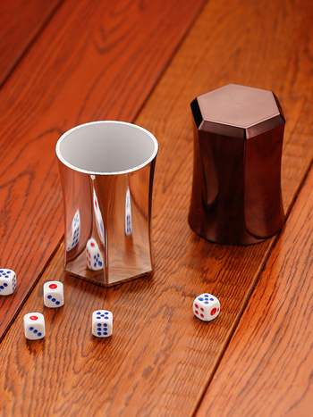 Čaša za kockice Deep Watanabe ABS, s zaobljenim kutovima, prilagodljivo, set od 100 komada