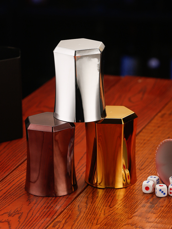 Čaša za kockice Deep Watanabe ABS, s zaobljenim kutovima, prilagodljivo, set od 100 komada