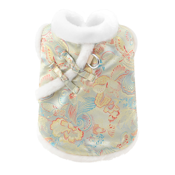 Kostim Tang za kućne ljubimce, brokat visoke gustoće, kineski stil, univerzalna prilagodba, službeni privatni brend