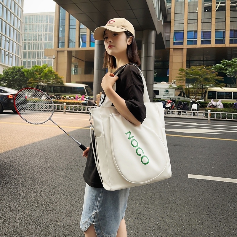 Torba za badminton s PU materijalom, vodootporna, velika kapaciteta, unisex crossbody dizajn