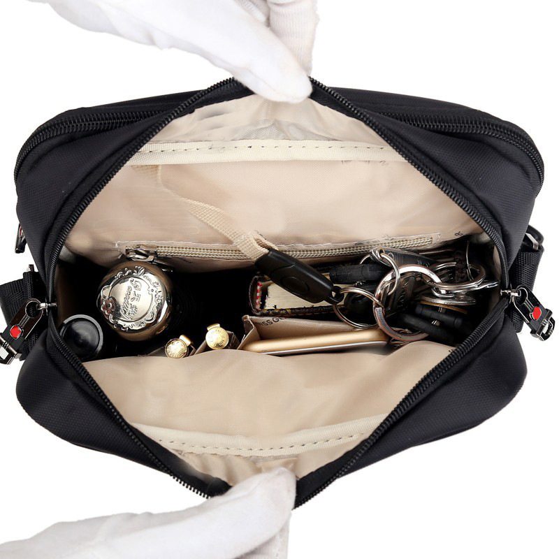 Muška crossbody torba – Oxford tkanina, vodootporna, prozračna, ergonomski dizajn za smanjenje opterećenja