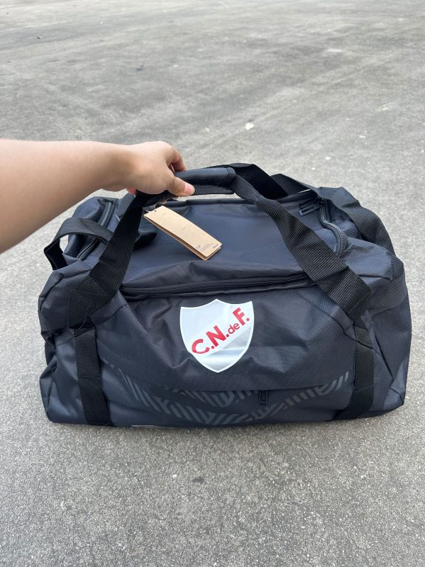 Unisex sportska torba s materijalom od svile s floralnim uzorkom, uzorak 69850, pogodna za zimske sportove na ledu i snijegu.