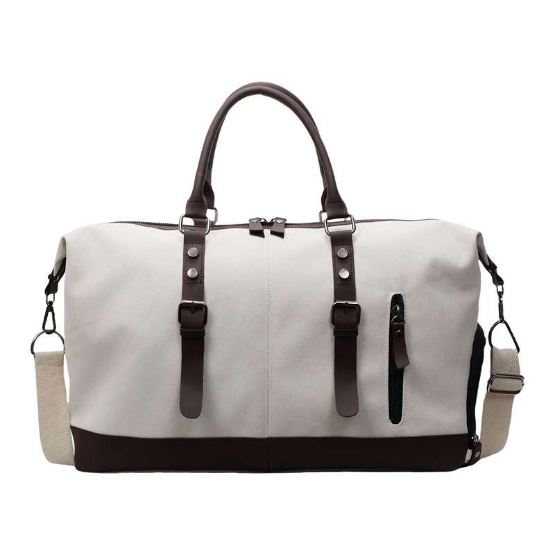 Putna torba od platna, unisex, 20–35L, platno, suho/mokro odjeljenje, poliester podstava