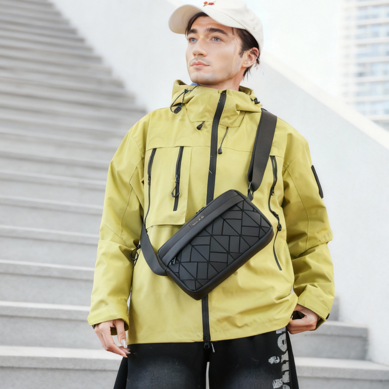 Muška crossbody torba, PU materijal, Cross-border Trend stil, Za poslovna putovanja