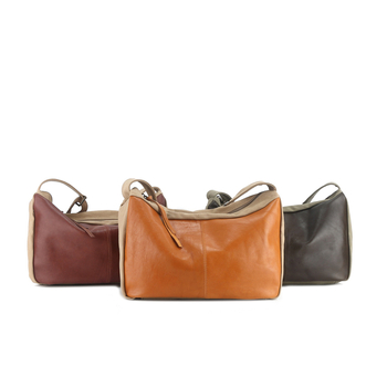Muška crossbody torba od prave kože, gradski minimalistički stil, koža prvog sloja, otporna na habanje