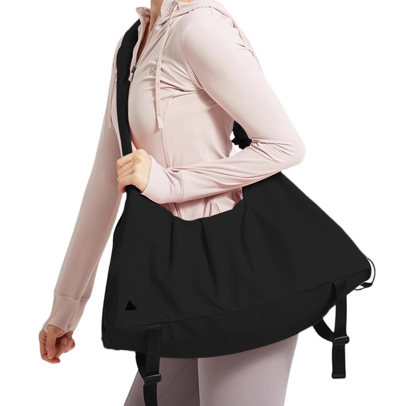 Unisex sportska torba od najlona, vodootporna, odjeljak za mokro/suho, joga tote torba preko ramena, za vanjsku upotrebu