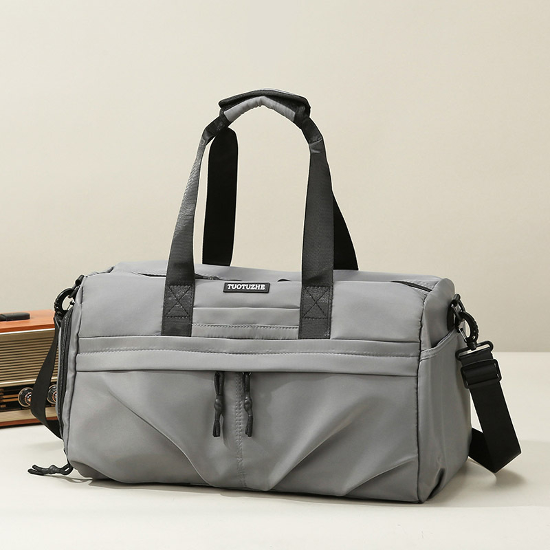 Unisex crossbody torba za fitness s odjeljkom za suhe/mokre stvari, kapacitet 20–35L, Oxford platno, stil Business Elite