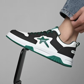 Muške tenisice: niski kroj, okrugli vrh, PU gornji dio, gumeni potplat, vezanje