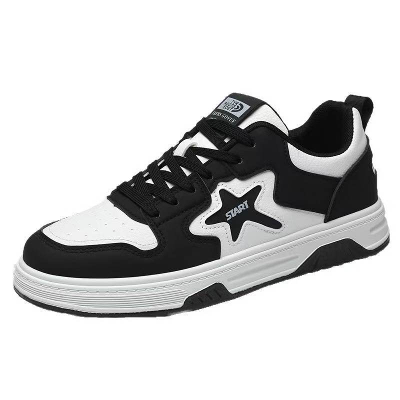 Muške tenisice: niski kroj, okrugli vrh, PU gornji dio, gumeni potplat, vezanje