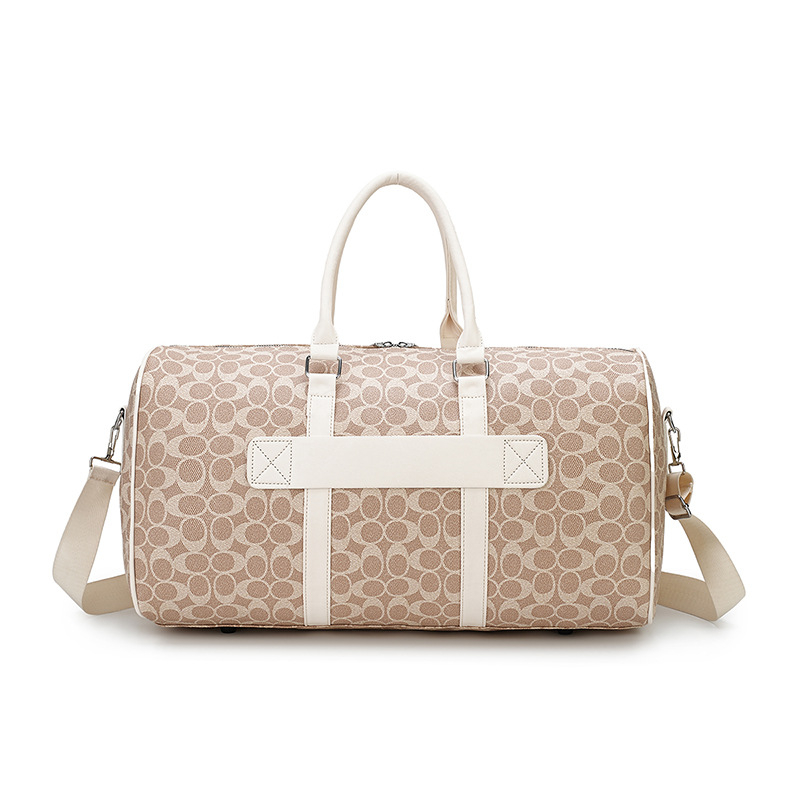 Кросбоди чанта за пътуване, голям капацитет 36–55 л, PU материал, водоустойчива, унисекс, за пътуване на открито