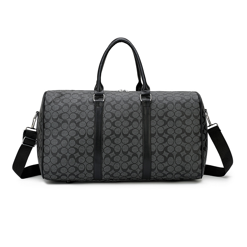 Кросбоди чанта за пътуване, голям капацитет 36–55 л, PU материал, водоустойчива, унисекс, за пътуване на открито