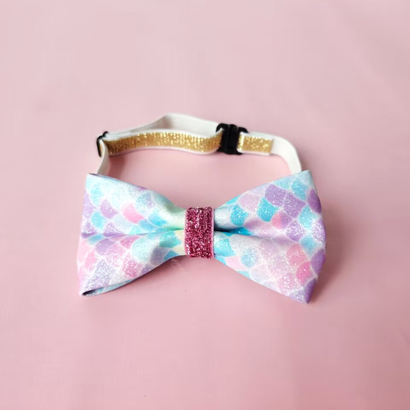 Κολάρο με θέμα γοργόνα για κατοικίδια και καπέλο γενεθλίων – διακόσμηση πάρτι για σκύλους και γάτες (πολυεστέρας, μάρκα AWM, γενική χρήση, τέσσερις εποχές)