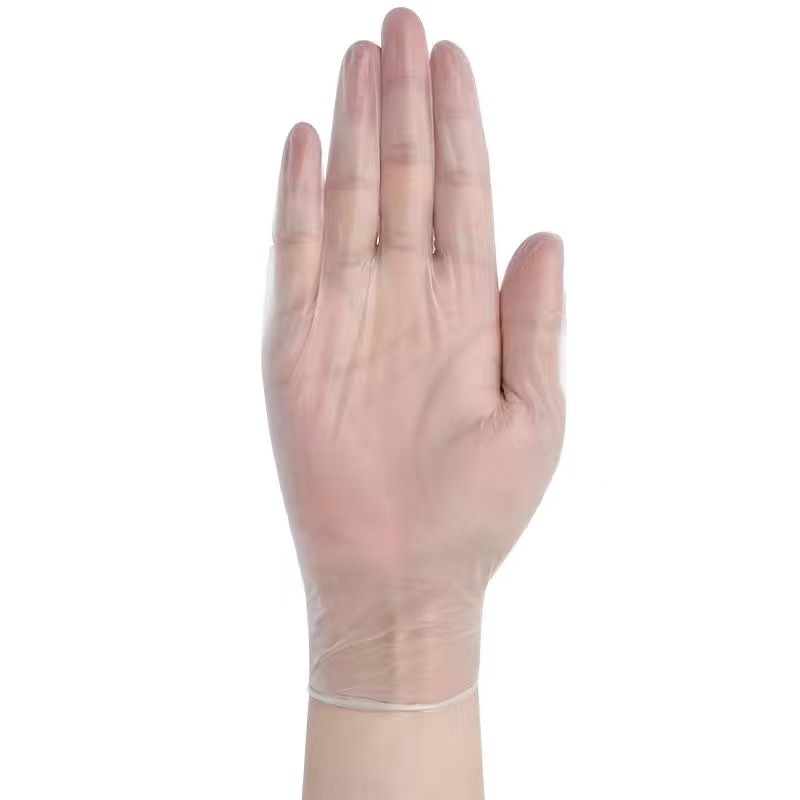 Mănuși din PVC de unică folosință, de calitate alimentară, impermeabile și rezistente la ulei, pentru spălat vase și catering