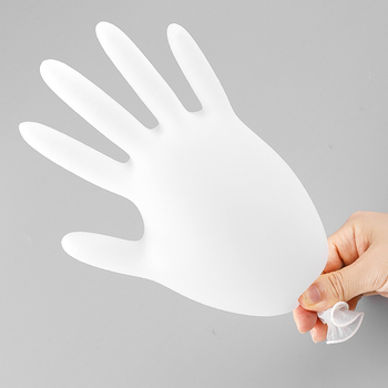 Tuofeng еднократни нитрилни ръкавици, хранителен клас, водоустойчиви, стандартна дебелина, пакет от 2 кутии