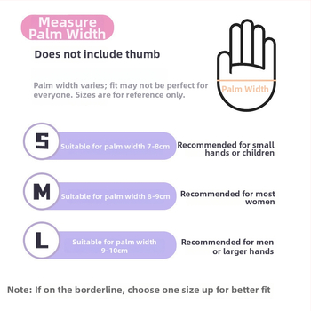 Rukavice z prírodného kaučuku, ultra tenké, jednorázové, potravinárskej triedy, na čistenie v kuchyni