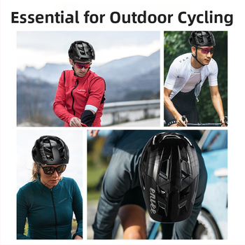 ENLEE Cască de ciclism pentru toate terenurile, universală pentru adulți, carcasă PC + interior EPS, Personalizare cu logo imprimat