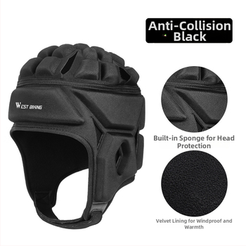 Kaciga za biciklizam - WEST BIKING, 600D kompozitni velur + crni velur, Odrasli, Unisex