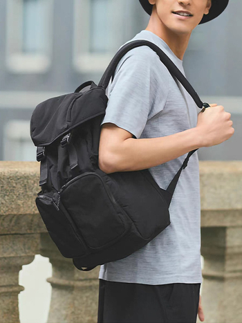 Ruksak unisex od najlonskog materijala, otporan na habanje, podesivi naramenice, gradski stil, proljeće 2025, za školsku upotrebu